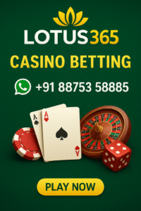 Lotus365 Casino Betting WhatsApp Number