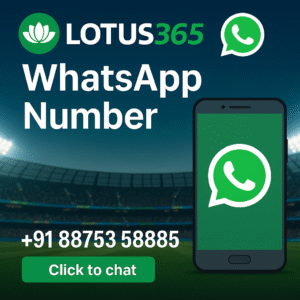 Lotus365 WhatsApp Number